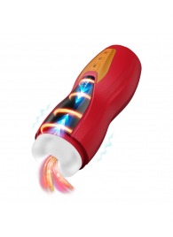 Интерактивный мастурбатор Solara с нагревом, вибрацией и поступательными движениями - Shots Media BV - в Абакане купить с доставкой