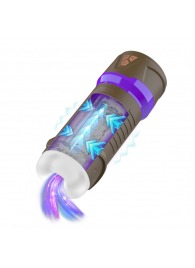 Интерактивный мастурбатор Misty с вакуумом, вибрацией и сжатием - Shots Media BV - в Абакане купить с доставкой