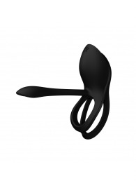 Черное эрекционное виброкольцо Bayek с пультом ДУ - Zalo - в Абакане купить с доставкой