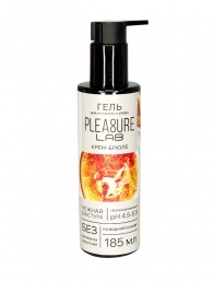 Съедобный лубрикант на водной основе Pleasure Lab с ароматом крем-брюле - 185 мл. - Pleasure Lab - купить с доставкой в Абакане
