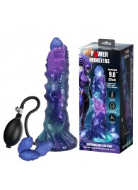 Фиолетовый яйцеродящий фаллоимитатор Duskwalker Sentinal на присоске - 22,4 см. - Baile - купить с доставкой в Абакане