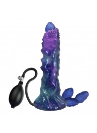 Фиолетовый яйцеродящий фаллоимитатор Duskwalker Sentinal на присоске - 22,4 см. - Baile - купить с доставкой в Абакане