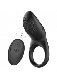 Черное эрекционное виброкольцо с пультом ДУ - Ibiza - в Абакане купить с доставкой