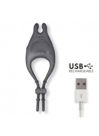 Черное эрекционное виброкольцо с управлением через приложение - Oninder - в Абакане купить с доставкой