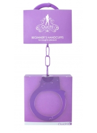 Фиолетовые наручники OUCH! Purple - Shots Media BV - купить с доставкой в Абакане