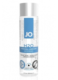 Охлаждающий лубрикант на водной основе JO Personal Lubricant H2O COOLING - 120 мл. - System JO - купить с доставкой в Абакане
