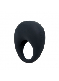Черное вибрирующее эрекционное кольцо Trap - Baile - в Абакане купить с доставкой