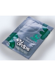 Пробник смазки на водной основе с ароматом мяты JoyDrops Mint - 5 мл. - JoyDrops - купить с доставкой в Абакане