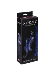 Синяя веревка Bondage Collection Blue - 3 м. - Lola Games - купить с доставкой в Абакане
