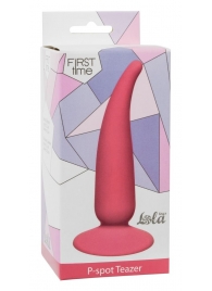 Розовая анальная пробка P-spot Teazer Pink - 12,2 см. - Lola Games - в Абакане купить с доставкой