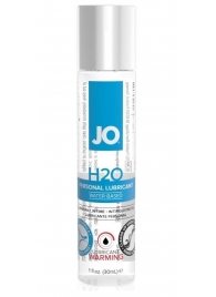 Возбуждающий лубрикант на водной основе JO Personal Lubricant H2O Warming - 30 мл. - System JO - купить с доставкой в Абакане