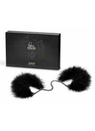 Перьевые наручники Za Za Zu Feather Handcuffs Bijoux - Bijoux Indiscrets - купить с доставкой в Абакане