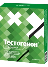 БАД для мужчин  Тестогенон  - 30 капсул (0,5 гр.) - ВИС - купить с доставкой в Абакане