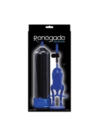 Прозрачно-синяя вакуумная помпа Renegade Bolero Pump - NS Novelties - #SOTBIT_REGIONS_UF_V_REGION_NAME# купить с доставкой
