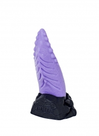 Фиолетовый стимулятор  Язык дракона  - 20,5 см. - Erasexa - купить с доставкой в Абакане