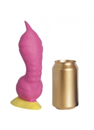 Розовый фаллоимитатор  Крок Medium  - 24,5 см. - Erasexa - купить с доставкой в Абакане