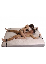 Бондаж для фиксации на кровати Frisky Bedroom Restraint Kit - XR Brands - купить с доставкой в Абакане