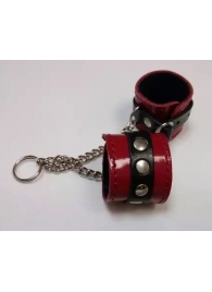Брелок в виде красо-чёрных наручников - Подиум - купить с доставкой в Абакане