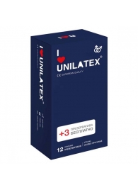 Ультрапрочные презервативы Unilatex Extra Strong - 12 шт. + 3 шт. в подарок - Unilatex - купить с доставкой в Абакане