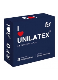 Ультрапрочные презервативы Unilatex Extra Strong - 3 шт. - Unilatex - купить с доставкой в Абакане