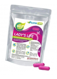 Возбуждающие капсулы Ladys Life - 2 капсулы (0,35 гр.) - SuperCaps - купить с доставкой в Абакане