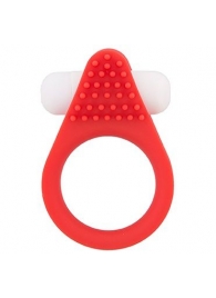 Красное эрекционное кольцо LIT-UP SILICONE STIMU RING 1 RED - Dream Toys - в Абакане купить с доставкой