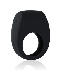 Чёрное эрекционное кольцо Tor 2 с вибрацией - Lelo - в Абакане купить с доставкой