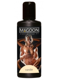 Массажное масло Magoon Vanille с ароматом ванили - 100 мл. - Orion - купить с доставкой в Абакане