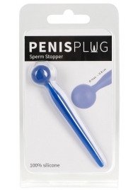 Синий уретральный стимулятор Penis Plug - 9,6 см. - Orion - купить с доставкой в Абакане