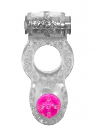 Прозрачное эрекционное кольцо Rings Ringer - Lola Games - в Абакане купить с доставкой