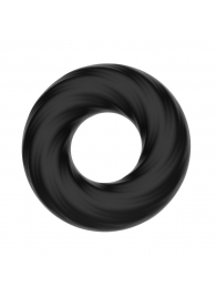 Чёрное эластичное эрекционное кольцо Super Soft - Baile - в Абакане купить с доставкой