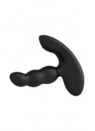 Черный силиконовый стимулятор простаты Levett Nitoc с пультом ДУ - Levett - в Абакане купить с доставкой