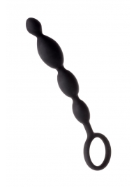 Анальная цепочка черного цвета A-toys - 19,5 см. - A-toys