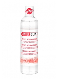 Лубрикант на водной основе с ароматом клубники SWEET STRAWBERRY - 300 мл. - Waterglide - купить с доставкой в Абакане