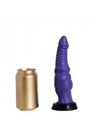 Фиолетовый фаллоимитатор  Гиппогриф small  - 21 см. - Erasexa - купить с доставкой в Абакане