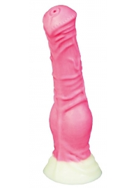 Розовый фаллоимитатор  Пони mini  - 18,5 см. - Erasexa - купить с доставкой в Абакане