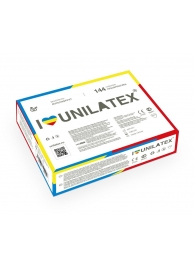 Разноцветные ароматизированные презервативы Unilatex Multifruits - 144 шт. - Unilatex - купить с доставкой в Абакане