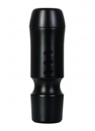 Мастурбатор-ротик A-Toys в черной колбе - A-toys - в Абакане купить с доставкой