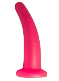 Розовый изогнутый стимулятор простаты из геля - 12,5 см. - LOVETOY (А-Полимер) - в Абакане купить с доставкой