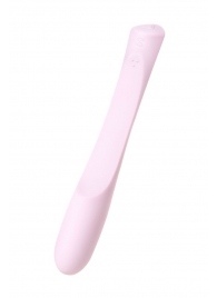 Нежно-розовый гибкий водонепроницаемый вибратор Sirens Venus - 22 см. - Sirens