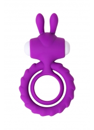Фиолетовое эрекционное кольцо на пенис JOS  GOOD BUNNY - JOS - в Абакане купить с доставкой