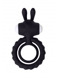 Черное эрекционное кольцо на пенис JOS  BAD BUNNY - JOS - в Абакане купить с доставкой