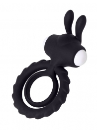 Черное эрекционное кольцо на пенис JOS  BAD BUNNY - JOS - в Абакане купить с доставкой
