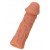 Телесная реалистичная насадка KOKOS Extreme Sleeve 05 с дополнительной стимуляцией - 12,7 см. - KOKOS - в Абакане купить с доставкой