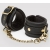 Черные наручники Bound to You Faux Leather Wrist Cuffs - Fifty Shades of Grey - купить с доставкой в Абакане