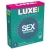 Ребристые презервативы LUXE Royal Sex Machine - 3 шт. - Luxe - купить с доставкой в Абакане