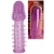 Фиолетовая насадка, удлиняющая половой член - 13,5 см. - Toyfa Basic - в Абакане купить с доставкой