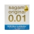 Увлажнённый презерватив Sagami Original 0.01 Extra Lub - 1 шт. - Sagami - купить с доставкой в Абакане