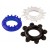 Набор из 3 эрекционных колец разного цвета и рельефа - Boys of Toys - в Абакане купить с доставкой