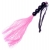 Розовая силиконовая плеть - 35,5 см. - Boys of Toys - купить с доставкой в Абакане
